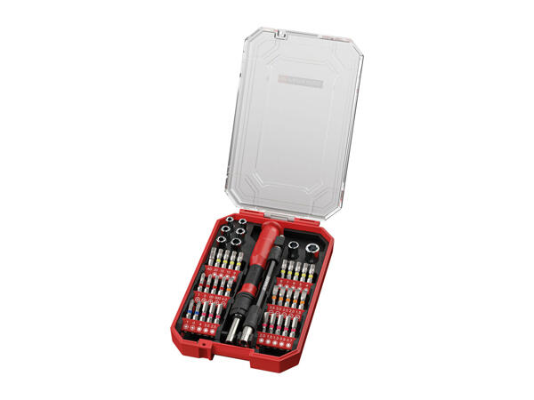 Parkside Precision Driver Set with Screwdriver Handle