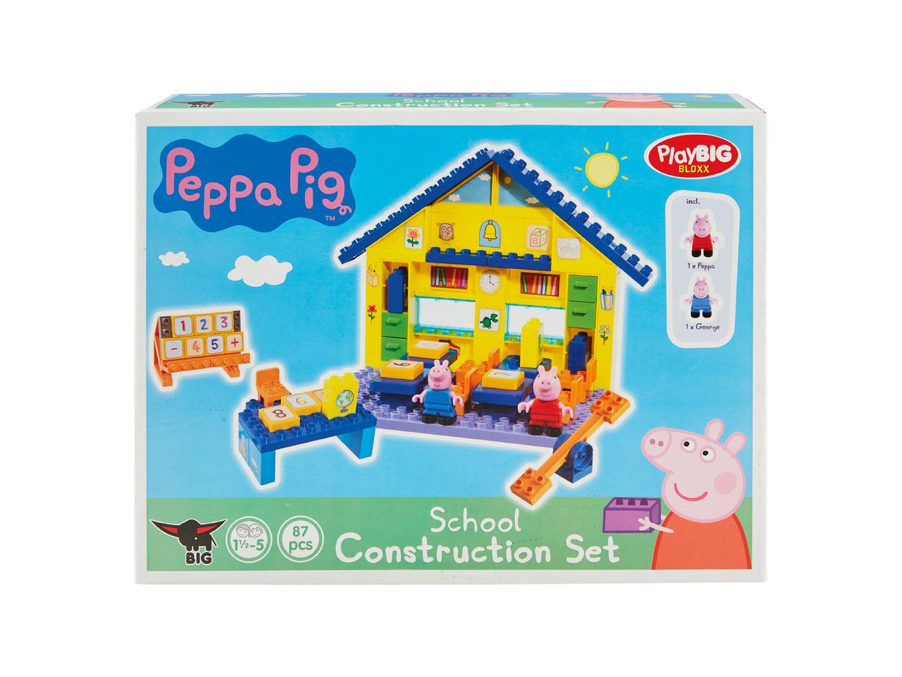Prasátko Peppa – Škola / Domeček na hraní