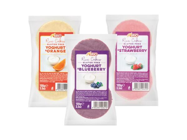 Rice Cakes with Yogurt