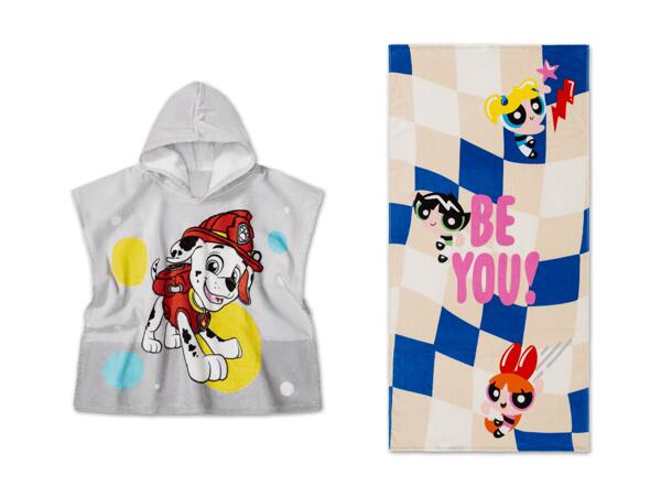 Kinder Strandtuch/Poncho