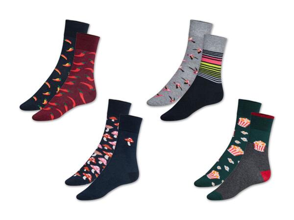 Damen/​Herren Socken, 2 Paar