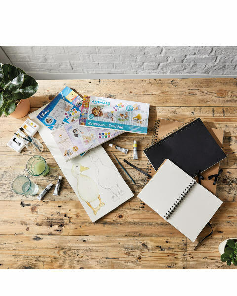 Black A5 Ringbound Sketchbook 3 Pack