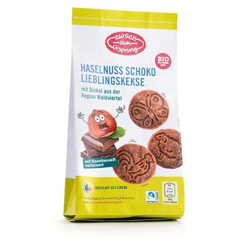 ZURÜCK ZUM URSPRUNG BIO-Dinkelkekse, Schoko-Nuss