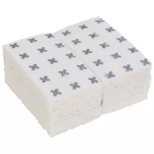 Cellulose Sponge with Scourer 6 Pack