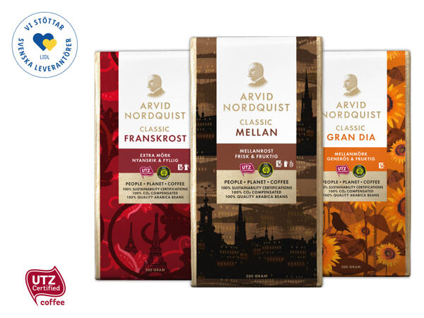 Arvid Nordquist kaffe