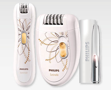 Lot d'épilation, 3 pièces PHILIPS