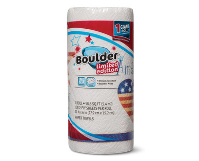 Boulder July 4th Print Paper Towels