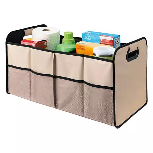 Folding Trunk Organizer, Beige