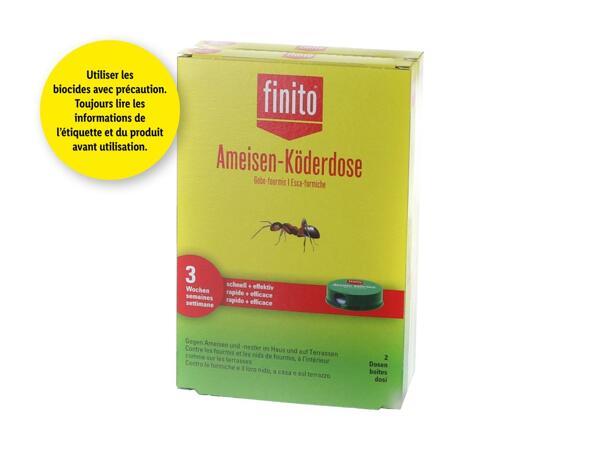 Pièges à fourmis finito, pack de 2