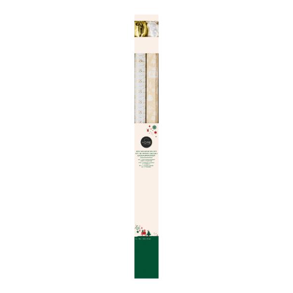 HOME CREATION(R) 				Lot de papiers cadeau