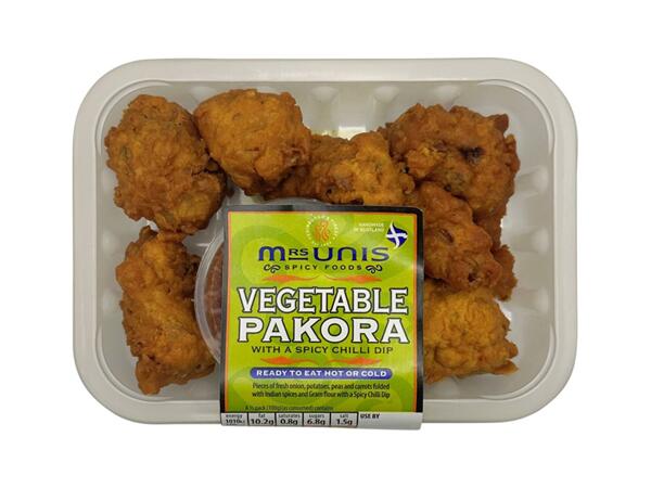 Mrs Unis Sweet Potato & Red Onion Pakora