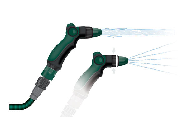 Parkside 30m Flexible Garden Hose Set