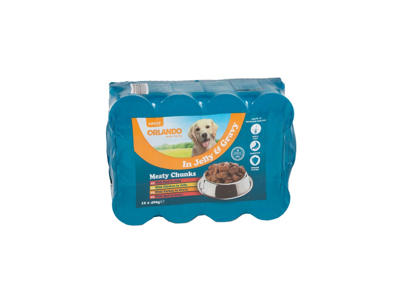 Dog Food Chunks in Gravy/Jelly