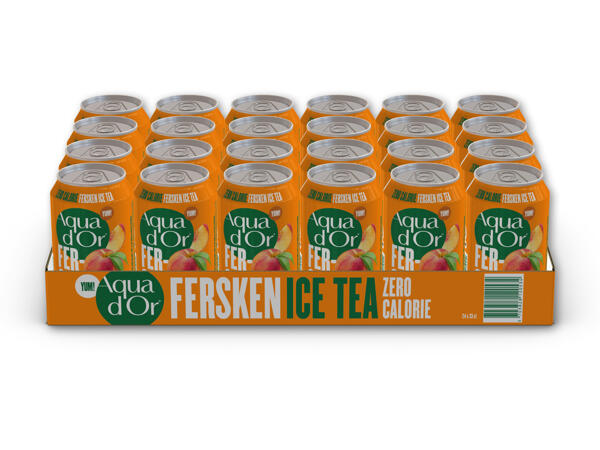 Aqua d'Or ice tea zero