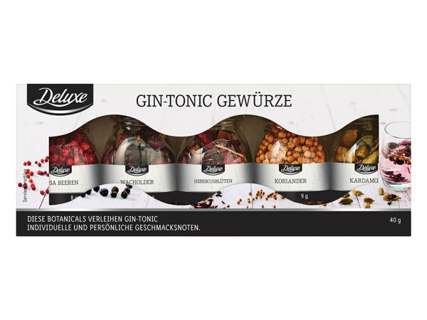 Gin Tonic Gewürze Set 5er