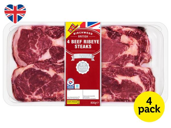 Birchwood XXL British Ribeye Steaks