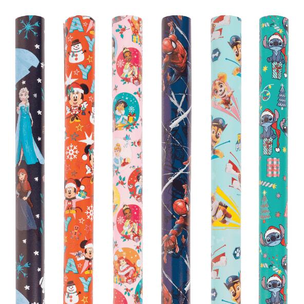 DISNEY(R)/PAW PATROL(R)/MARVEL(R) 				Papier cadeau