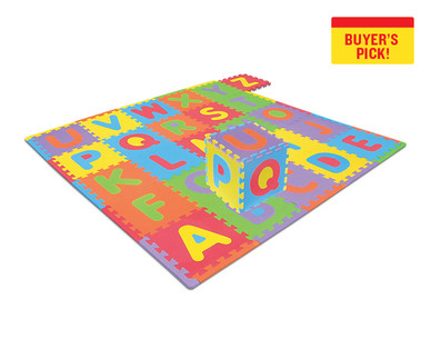 Little Journey Alphabet or Shapes Foam Mat
