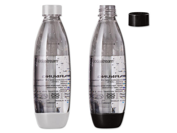 Sodastream(R) Ersatzflasche 1 l, 2 Stück