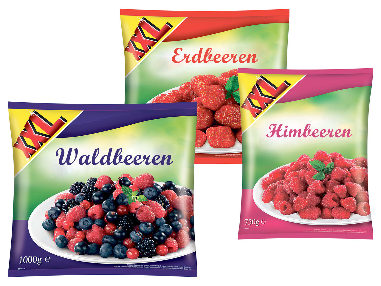 Tiefkühlfrüchte