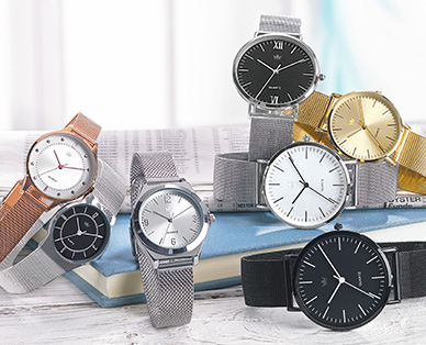 SEMPRE Armbanduhr mit Meshband