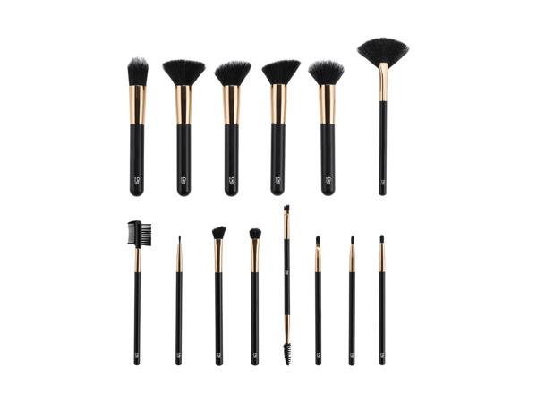 Set de pinceaux de maquillage, 14 pièces