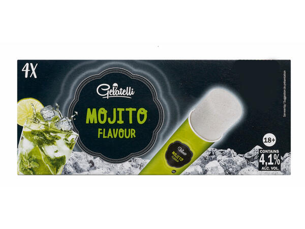 Glaces alcoolisées cocktail