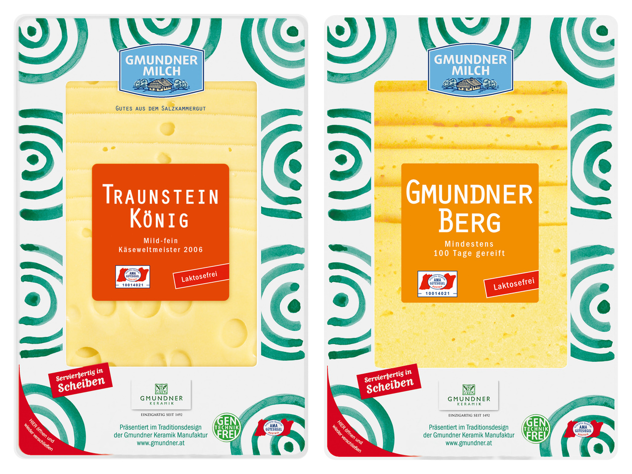 GMUNDNER MILCH Gmundner Berg-/Traunstein König-Scheiben