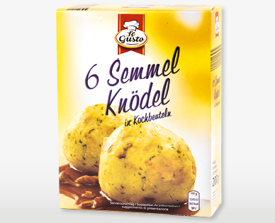 LE GUSTO Semmelknödel im Kochbeutel