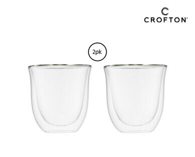 Double Wall Thermo Glasses 2pk