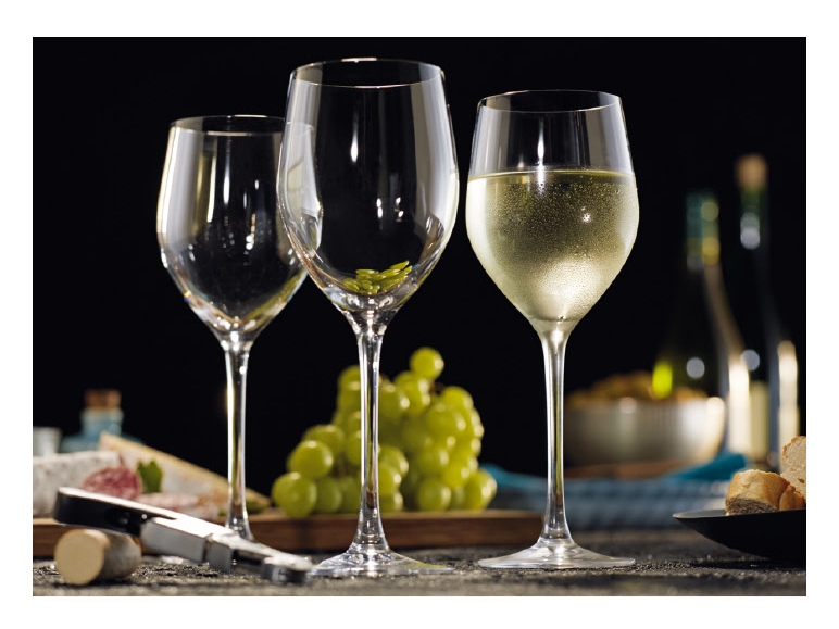Verres à vin blanc, lot de 6