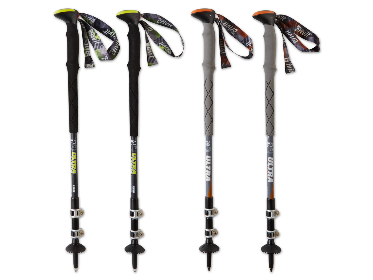 CRIVIT(R) Aluminium-Trekkingstöcke