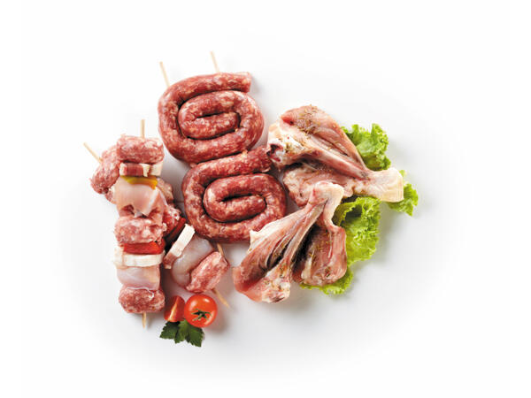 Mixed Grill with Pork and Chicken