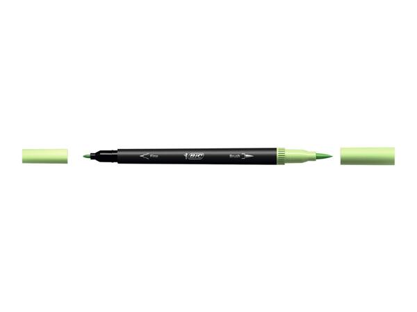 BIC Pastel Dual Tip Felt Pens - 6 pack