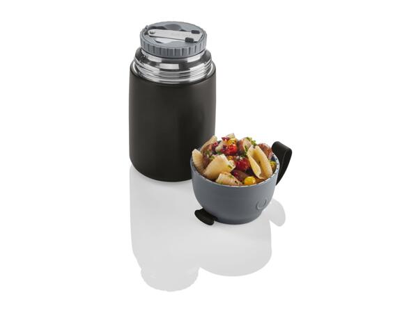 Livarno Home Insulated Food Flask - Black