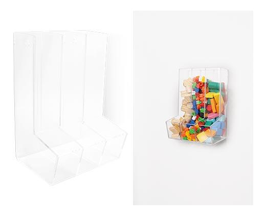 Huntington Home Acrylic Wall Storage