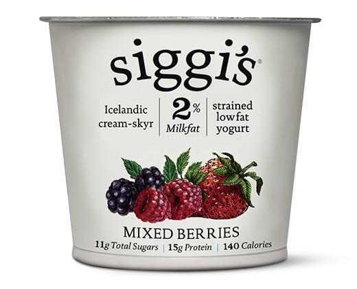 Siggi's 
 Icelandic Skyr Yogurt Vanilla or Mixed Berry