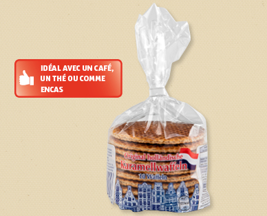 Gaufres au caramel