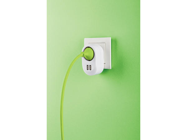 Adapter med USB-uttag
