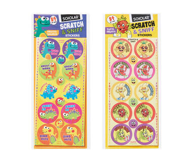 Scratch & Sniff Stickers 84pk
