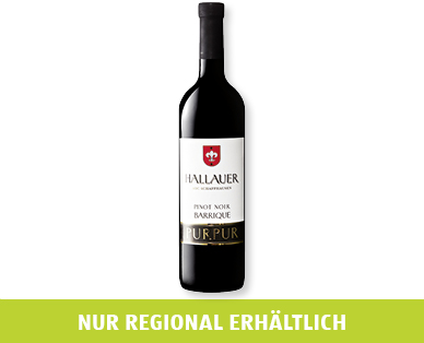 HALLAUER Pinot Noir Barrique AOC