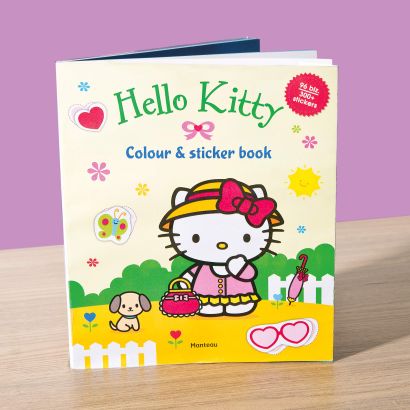 Kleur- en stickerboek