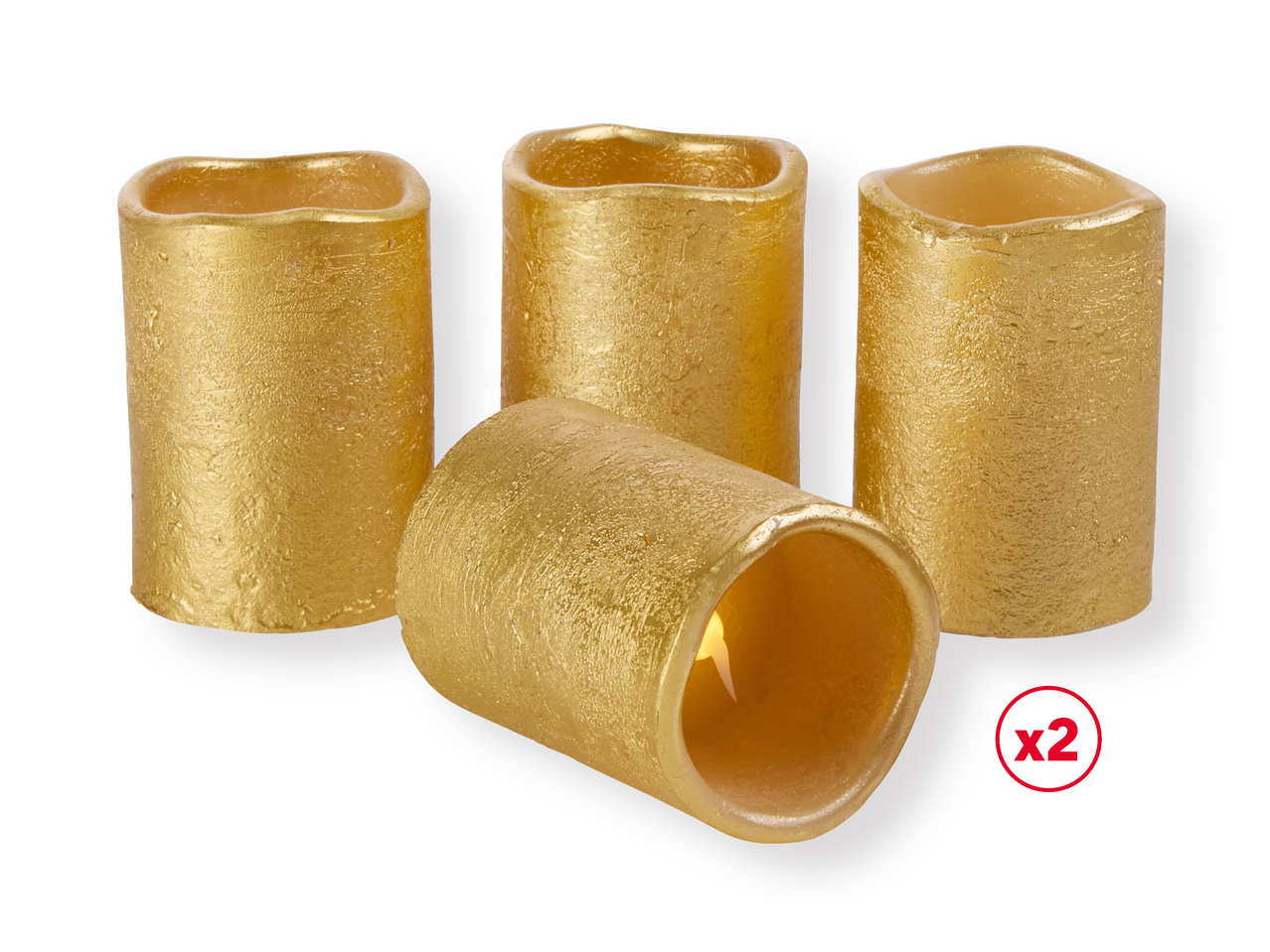 "Melinera" Velas LED de cera