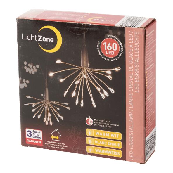 LIGHT ZONE(R) 				LED-Eiskristalllampe
