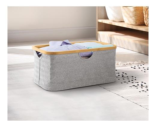 Huntington Home 
 Bamboo Collapsible Basket