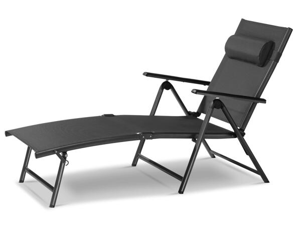 Houston Aluminium Sunlounger