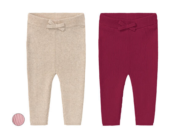 Pantalon en maille pour bébé