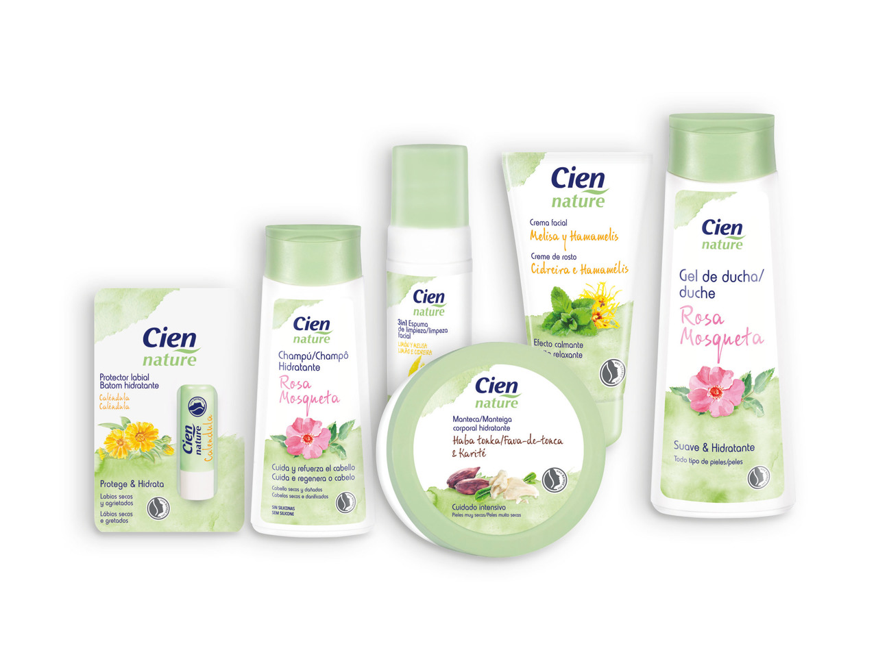 CIEN NATURE(R) Cuidados para Rosto e Corpo