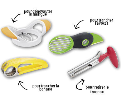 Ustensiles pour légumes et fruits CROFTON(R)