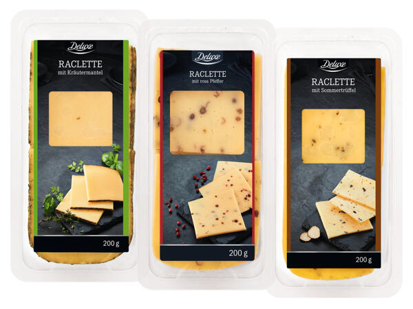 Festtags-Raclette Scheiben